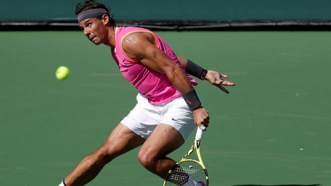 Rafael Nadal avanzó en Indian Wells tras vencer a Diego Schwartzman