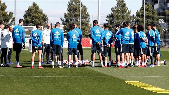 Zidane dirigió el primer entrenamiento tras su regreso a Real Madrid