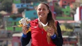 Odesur retiró la medalla de oro que obtuvo Natalia Duco en los Juegos de Cochabamba 2018