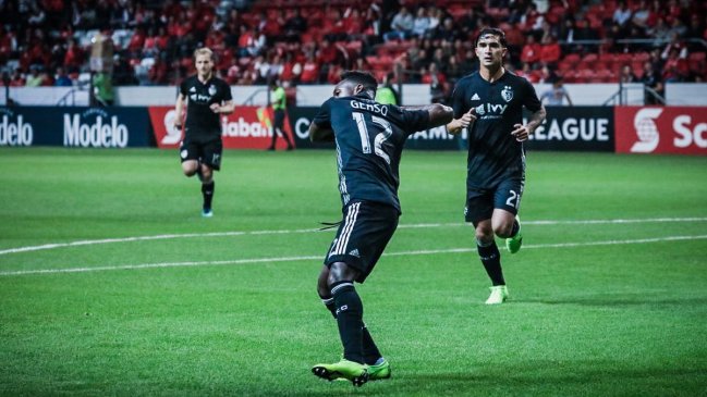 Sporting Kansas de Felipe Gutiérrez goleó y avanzó a semifinales en la Concachampions
