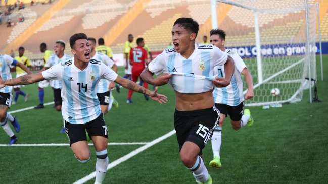 Sudamericano sub 17: Argentina sumó su primer triunfo ante Colombia y Brasil igualó ante Uruguay