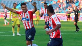 Matías Fernández fue titular en victoria de Junior sobre Atlético Huila en Colombia
