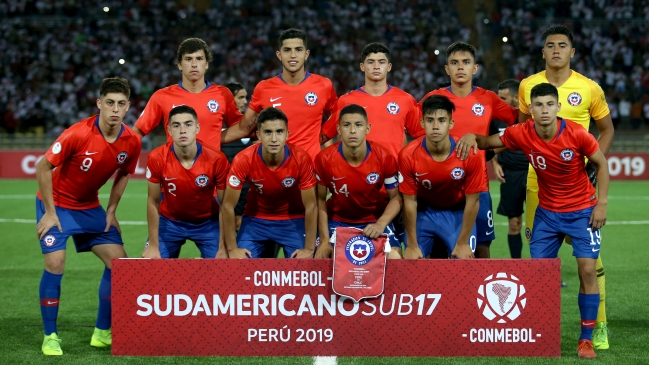 Chile enfrenta a Ecuador en la tercera fecha del Sudamericano Sub 17