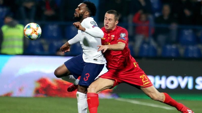 UEFA abrió expediente a Montenegro por cánticos racistas a Danny Rose