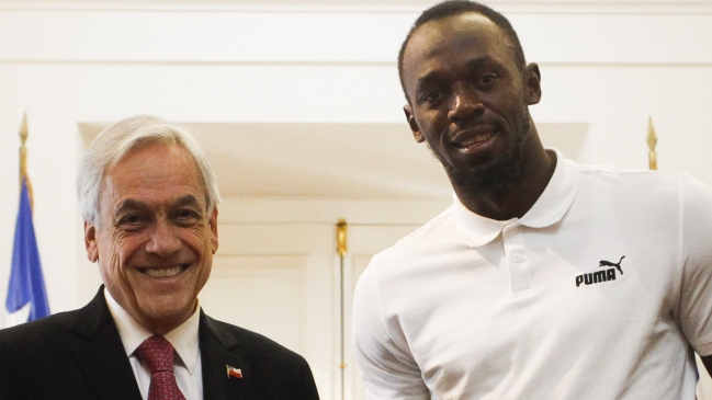 La reacción de Usain Bolt con el meme de Piñera: El Presidente de Chile es súper rápido
