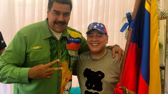 Federación mexicana estudia sanción contra Maradona por dedicatoria de triunfo de Dorados a Maduro