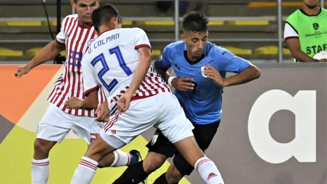 Uruguay y Paraguay repartieron puntos en su debut en el hexagonal del Sudamericano sub 17