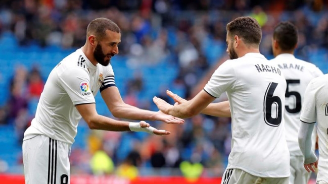 Real Madrid logró remontar en un duro encuentro sobre Eibar de Fabián Orellana