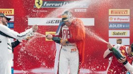 Benjamín Hites se impuso en Sebring y alcanzó el liderato del Ferrari Challenge