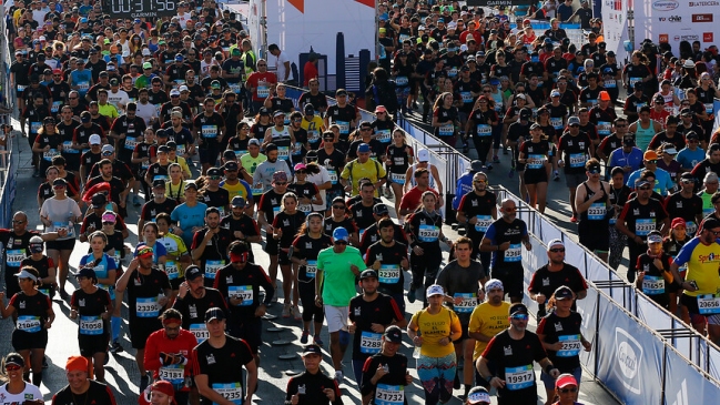 Matías Silva se quedó con los 10 kilómetros del Maratón de Santiago 2019