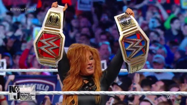Becky Lynch hizo historia y se coronó campeona indiscutida de WWE en Wrestlemania