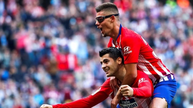 Atlético de Madrid venció a Celta de Vigo y se niega a bajarse de la lucha por el título