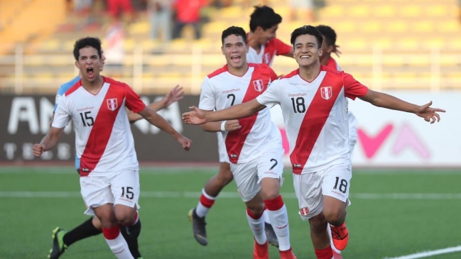Perú dejó a Uruguay sin Mundial sub 17 y quedó cerca de la clasificación
