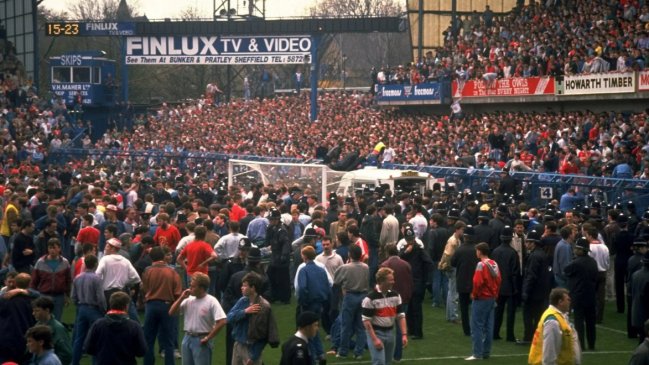 Se cumplieron 30 años de la tragedia de Hillsborough que enlutó al fútbol inglés