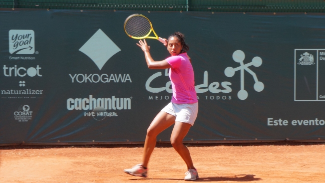 Daniela Seguel sufrió una dura caída en la WTA