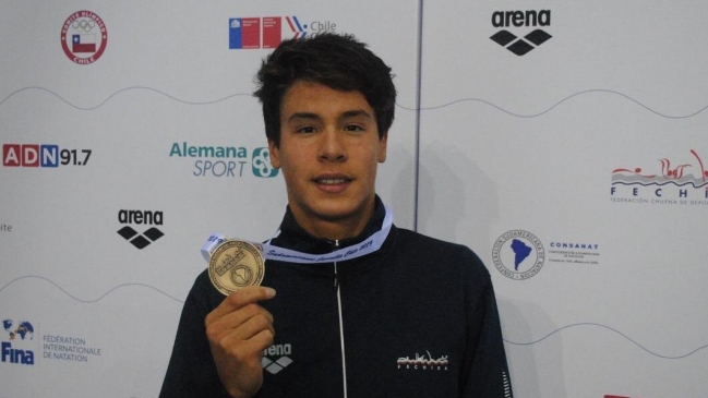 Eduardo Cisternas y su récord juvenil en natación: Es increíble, aún tengo la sensación en el cuerpo