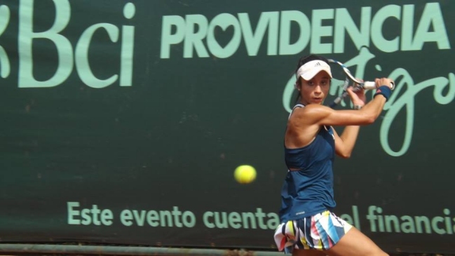 Ivania Martinich arrasó con su rival de primera ronda en Guayaquil