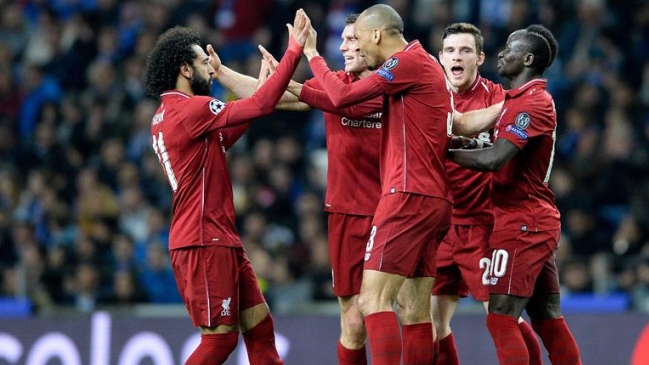 Liverpool selló su paso a semifinales de la Champions con goleada sobre Porto