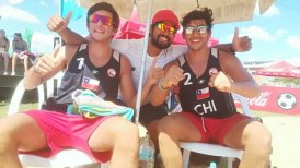 El camino de Martín Iglesias y Vicente Droguett para clasificar al Mundial sub 21 de voleibol playa