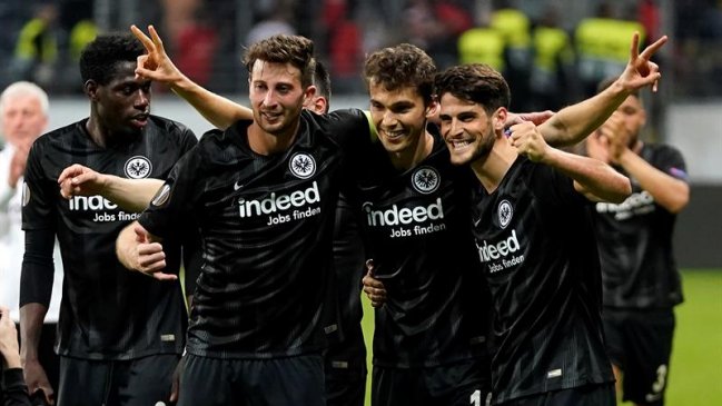 Eintracht Frankfurt tumbó en casa a Benfica y se convirtió en semifinalista de la Europa League