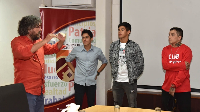 Alcalde de Huechuraba compartió con destacados deportistas nacionales nacidos en la comuna