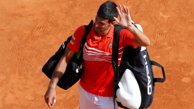 Novak Djokovic se despidió en los cuartos de final del Masters de Montecarlo