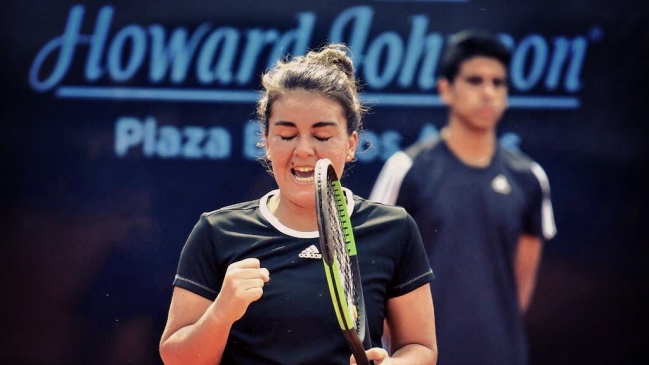 Fernanda Brito pasó a la final de singles y logró el título en dobles en Colombia