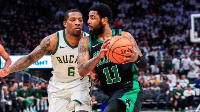 Kyrie Irving lideró ataque de los Celtics en paliza a Bucks