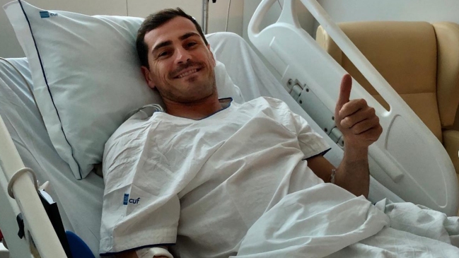 Iker Casillas: Fue un susto grande, pero estoy con las fuerzas intactas