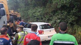 Multicampeón mundial de Rally chocó con un camión en el Biobío