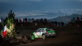 Cristóbal Vidaurre sacó la cara por los locales en el Rally de Chile y terminó cuarto en el WRC2
