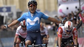 El ecuatoriano Richard Carapaz se adueñó de la cuarta etapa del Giro