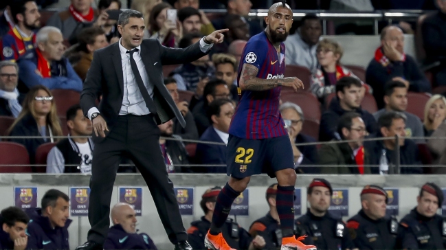 Presidente de FC Barcelona reiteró su apoyo a Valverde
