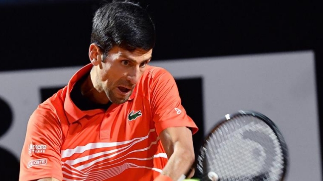 Novak Djokovic se repuso en una dura batalla ante Del Potro y avanzó a semifinales en Roma