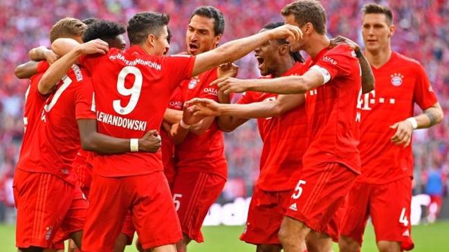 Bayern Munich logró su séptima Bundesliga consecutiva con goleada sobre Frankfurt