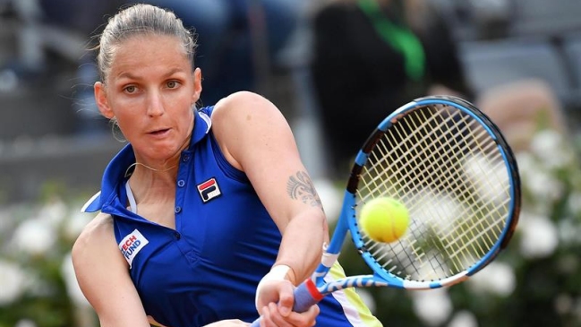 Karolina Pliskova se impuso a Maria Sakkari y se instaló en la final en Roma