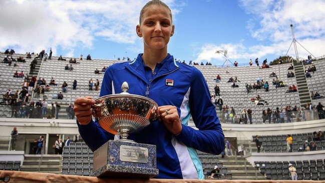 Karolina Pliskova tras ganar el título en Roma: Fue una gran semana para mí