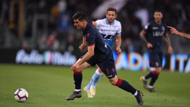 Bologna de Erick Pulgar aseguró permanencia en la Serie A con empate frente a Lazio