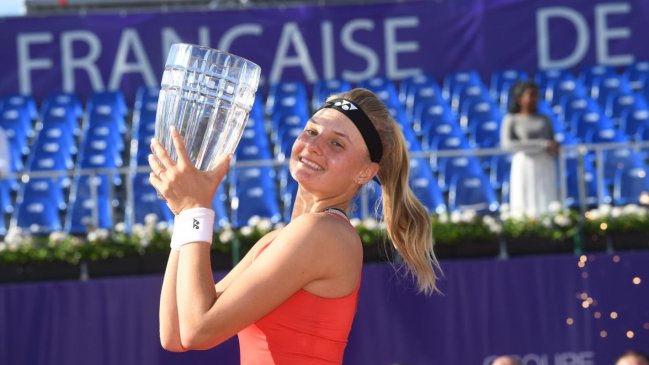 Dayana Yastremska conquistó su tercer título en el WTA de Estrasburgo