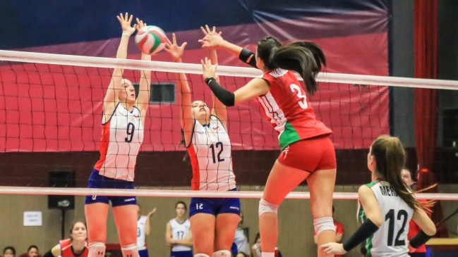 Selección femenina de voleibol sub 18 cayó ante México y perdió la opción de clasificar al Mundial