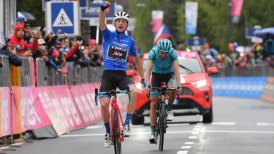 Giulio Ciccone ganó la etapa 16 del Giro y Carapaz reforzó su liderato