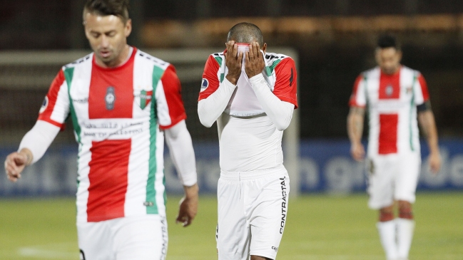 Palestino no logró remontar y fue eliminado al caer ante Zulia en la Sudamericana