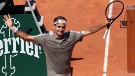 Roger Federer superó a Leonardo Mayer y se instaló en los cuartos de final de Roland Garros
