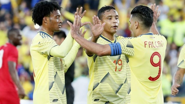 Colombia aplastó en amistoso a Panamá y tomó confianza para su debut en Copa América