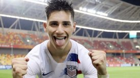 Estados Unidos avanzó a cuartos del Mundial sub 20 con delantero de padre chileno como figura