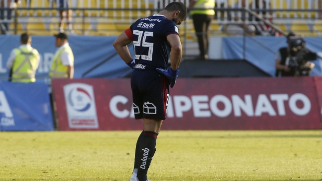 Johnny Herrera fue descartado para duelo entre la U y Rangers por Copa Chile