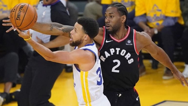 Golden State Warriors buscará igualar la serie ante Toronto Raptors en las finales de la NBA