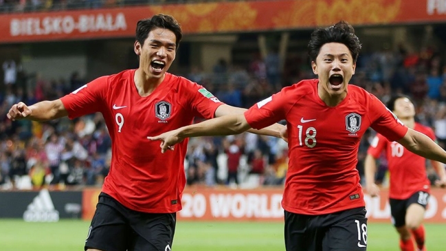 Corea del Sur logró infartante paso a semis en el Mundial sub 20 tras batir por penales a Senegal