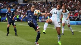 Argentina celebró su primer punto en un Mundial Femenino