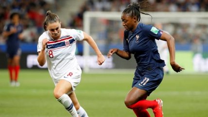 Francia se quedó con una importante victoria ante Noruega en el Mundial femenino